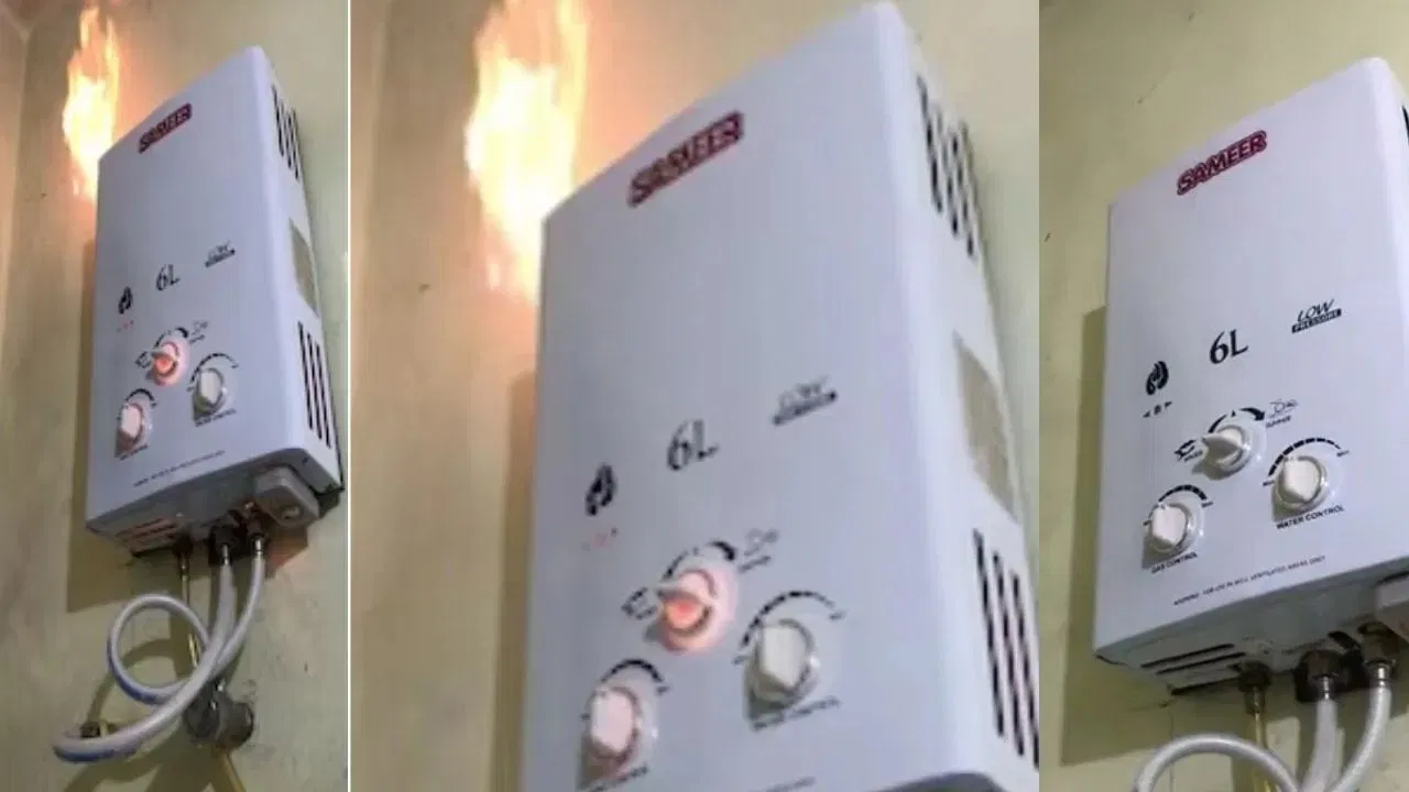 Water heater geyser